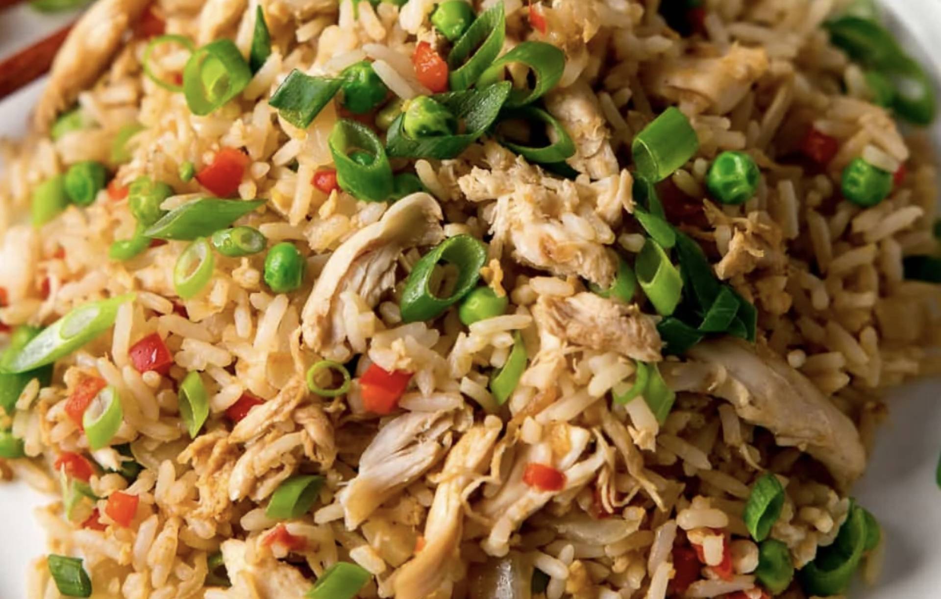 Bell and Evans Chicken Thigh Fried Rice with Carrots, Broccoli, Cabbage and Herbs (GF/DF)