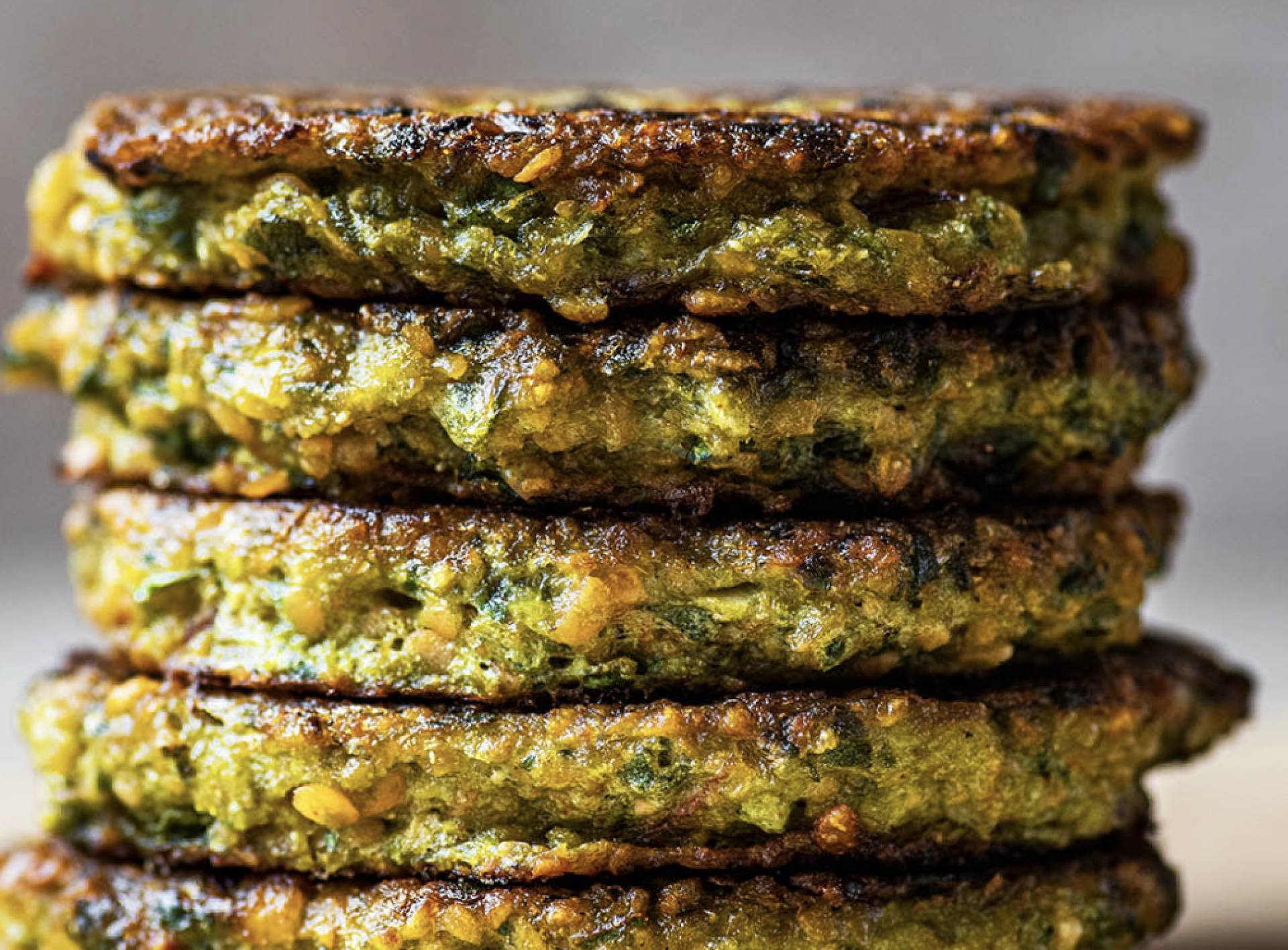 Vegetarian Lentil Cakes with Herby Mediterranean Salad (GF/DF/Veg)