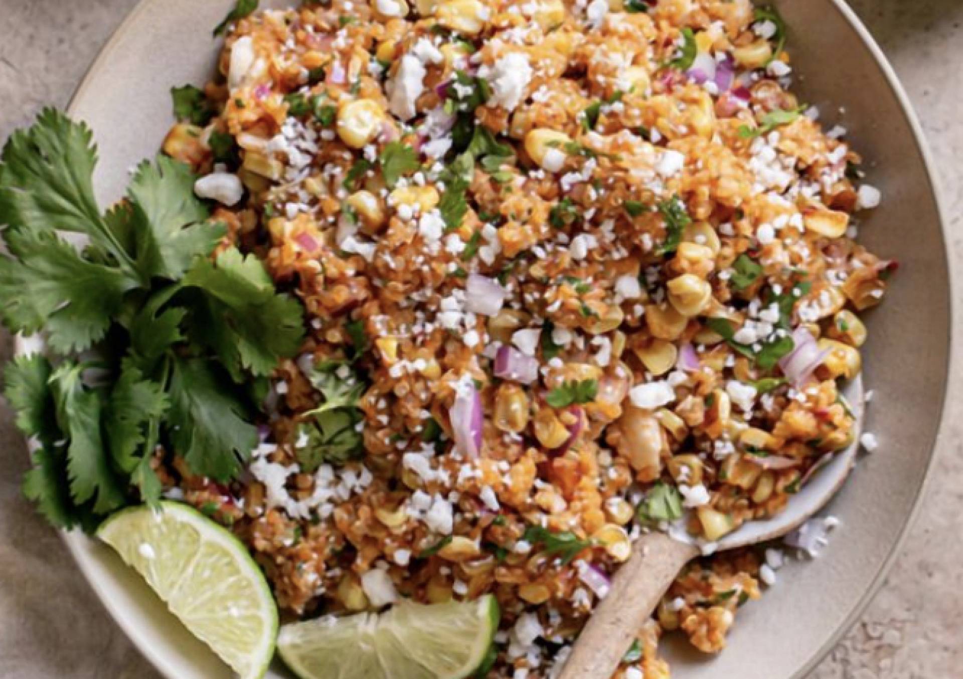 Mexican Street Corn Quinoa Salad (GF/Veg)