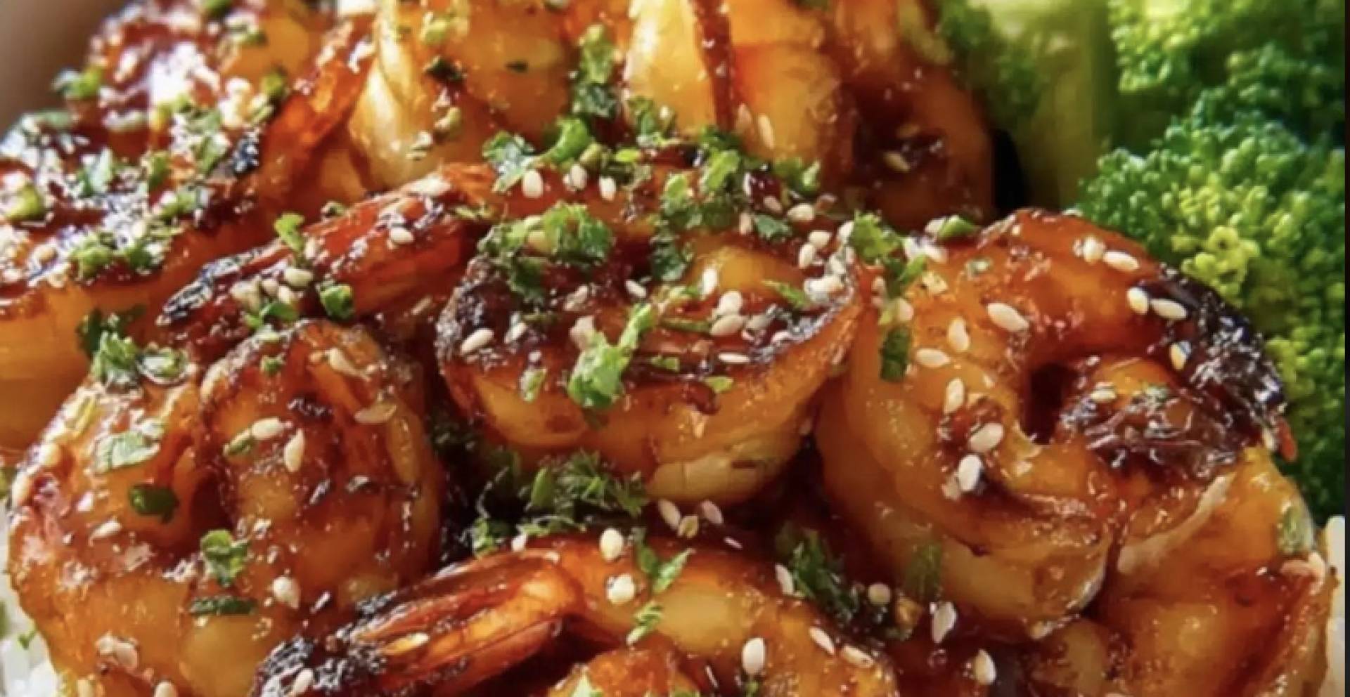 Honey Garlic Shrimp Bowl with Roasted Broccoli (GF/DF)