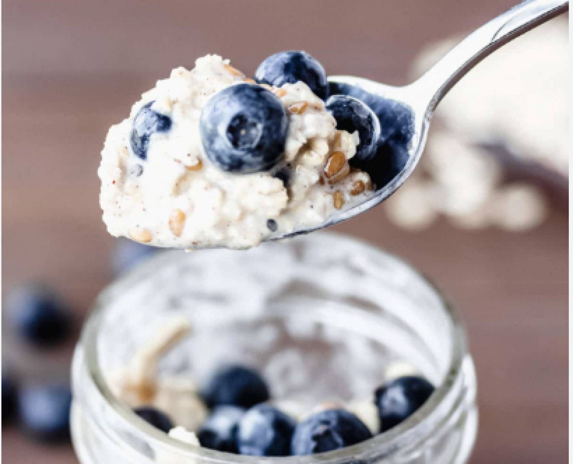 Maple Blueberry Overnight Oats (Seed/Nut Free)